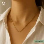 زنجیر طلا آجری | وگاس گلد