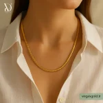 زنجیر طلا پوست ماری | طلافروشی وگاس